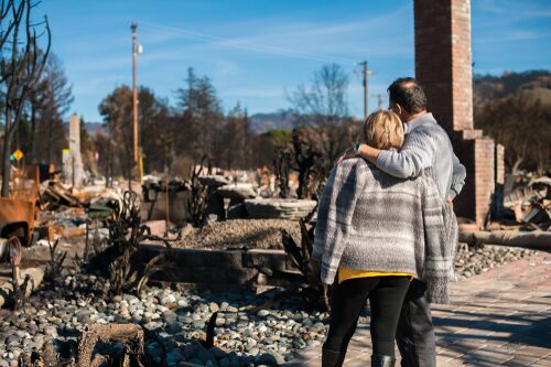 homes that were affected by the Eaton Fires